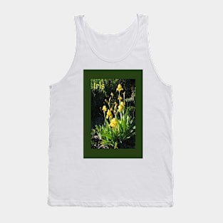 Yellow Iris Photograph Tank Top